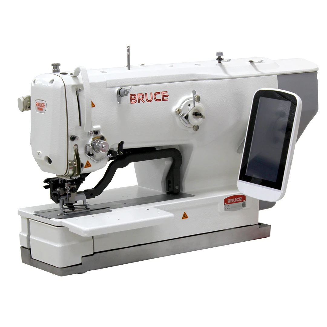 BRUCE BRC-T1790GS-3-D ком’ютеризованна петельна машина з сенсорним пультом керування та коротким кінчиком нитки після обрізки BRUCE BRC-T1790GS-3-D ком’ютеризованна петельна машина з сенсорним пультом керування та коротким кінчиком нитки після обрізки