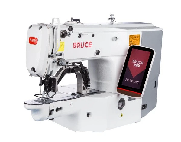 BRUCE BRC-T1900GY-D електронна закріпочна машина з робочим полем 40 х 30 мм для шиття отворів в головних уборах BRUCE BRC-T1900GY-D електронна закріпочна машина з робочим полем 40 х 30 мм для шиття отворів в головних уборах